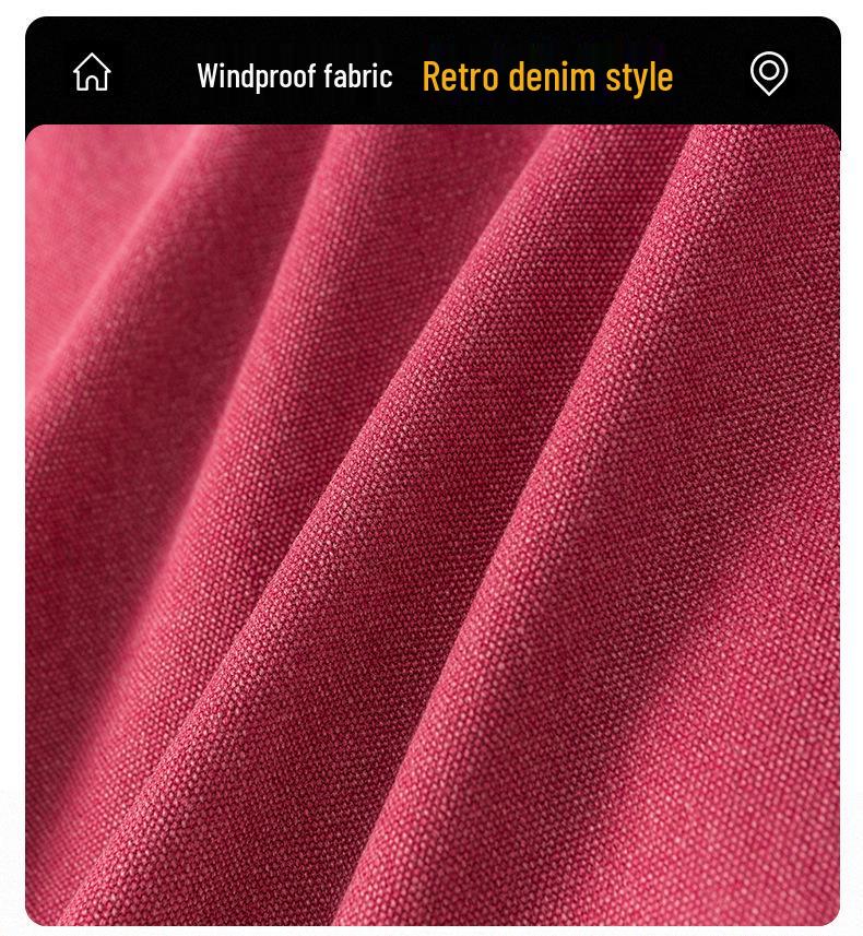 Unisex Retro-Jeansjacke, Herbst/Winter, Amerikanischer Stil, Lockere Passform, Lässige & Vielseitige Oberbekleidung mit Revers.