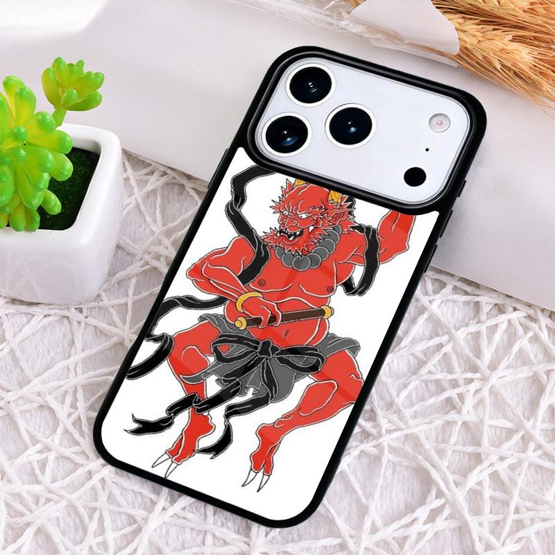Dragon Tiger Ghost Phone Case for iPhone 17 Air 16 15 11 12 14 13 Pro Max Shockproof Cover