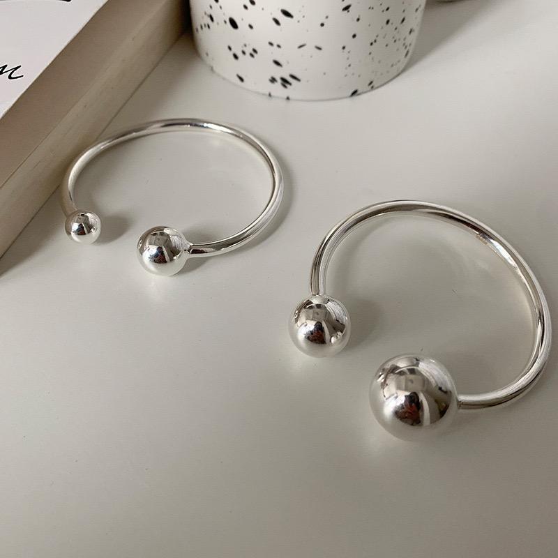Xiaomi 100% Solid 925 Sterling Silver Metal Bracelet for Women Vintage Handmade Simple Geometric Balls Birthday Gift Party
