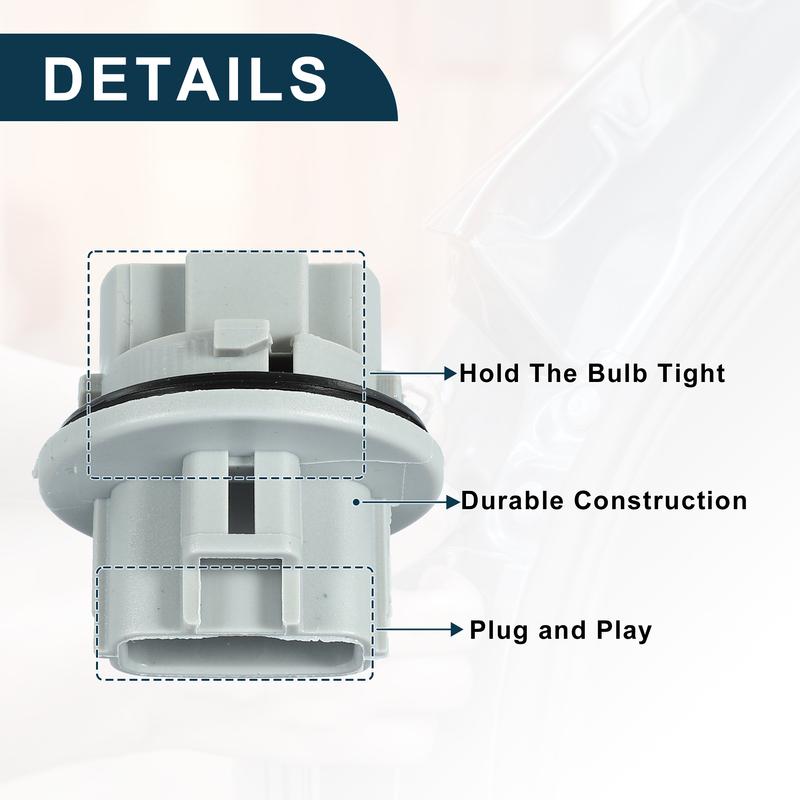 X Autohaux 4 Pcs Front Turn Signal Tail Light Socket for Toyota Tacoma No.9007560060