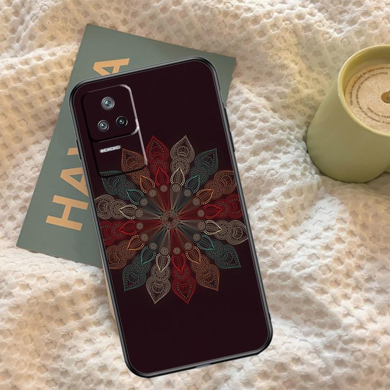 Flowers Mandala Floral Case For Xiaomi 15 Ultra 13 14 11T 12T 13T 14T Pro POCO X7 Pro F5 F6 M6 X3 X5 X6 Pro Cover