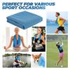 Cooling Towels Sweat Towels Cooling Towels For Neck And Face, Yoga, Camping, Running, Fitness, Workout Breathable Chilly Towel