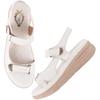 Shoetopia Bequeme Weiße Arztsolen-Absatzschuhe Für Damen / EU39