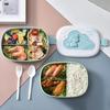 Küche Lunchbox Tragbare Fach Obst Lebensmittel Box Mikrowelle Lunchbox Mit Picknick Frische Box Kinder Student Bento Boxen