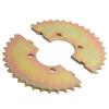 530 58mm 37T Splittable Sprockets For ATV Go Karts 530 Chain Modification Parts Steel Chain Sprocket 4 Holes 37T Chain Sprocket