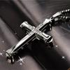 Cross Ornament Dark Knight Diamond Cross Necklace Domineering Bamboo Necklace