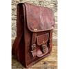 Small Cross Body Men's Rustic Genuine Leather Messenger Shoulder Bag Satchel