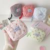 Women's Napkin Portable Storage Bag Large Capacity Cherry Sanitary Napkins Storage Case Bag Tampons Necessity for Girls