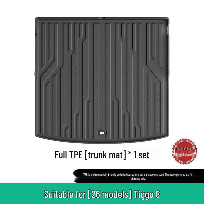 2026 Chery Tiggo 8 TPE Floor and Trunk Mats, Dirt-Resistant