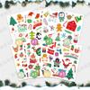 113pcs Christmas Holiday Stickers Decoration Christmas Gifts Stickers Decoration Stickers Christmas Party Decoration