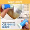 Mångsidiga 2 st Rostborttagare Rengöring Tvättborste Kökstillbehör För Enkel Rengöring
