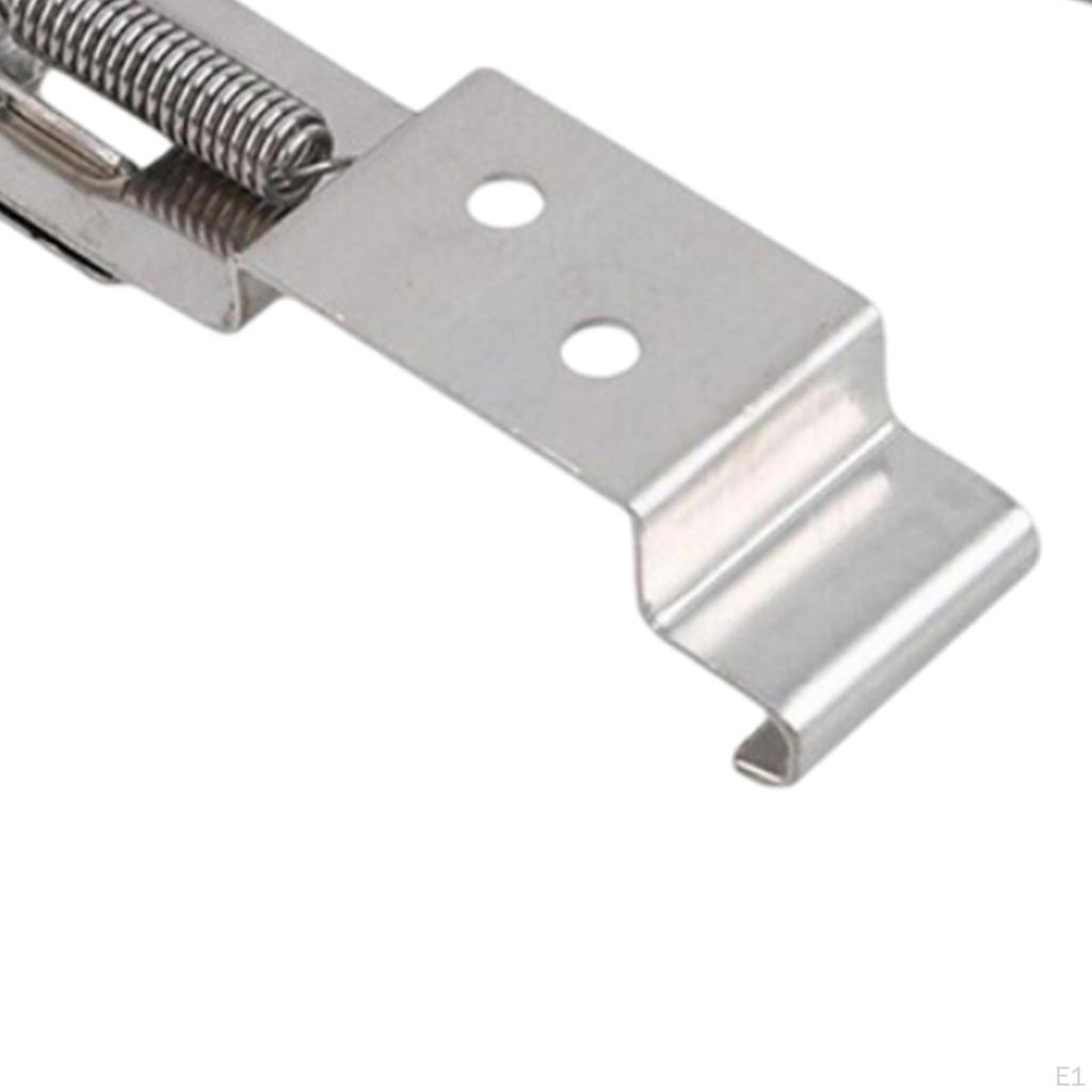 2x Cars License Plate Cover ,Spring Bracket Auto Trailer Number Clips for Truck Repair Part