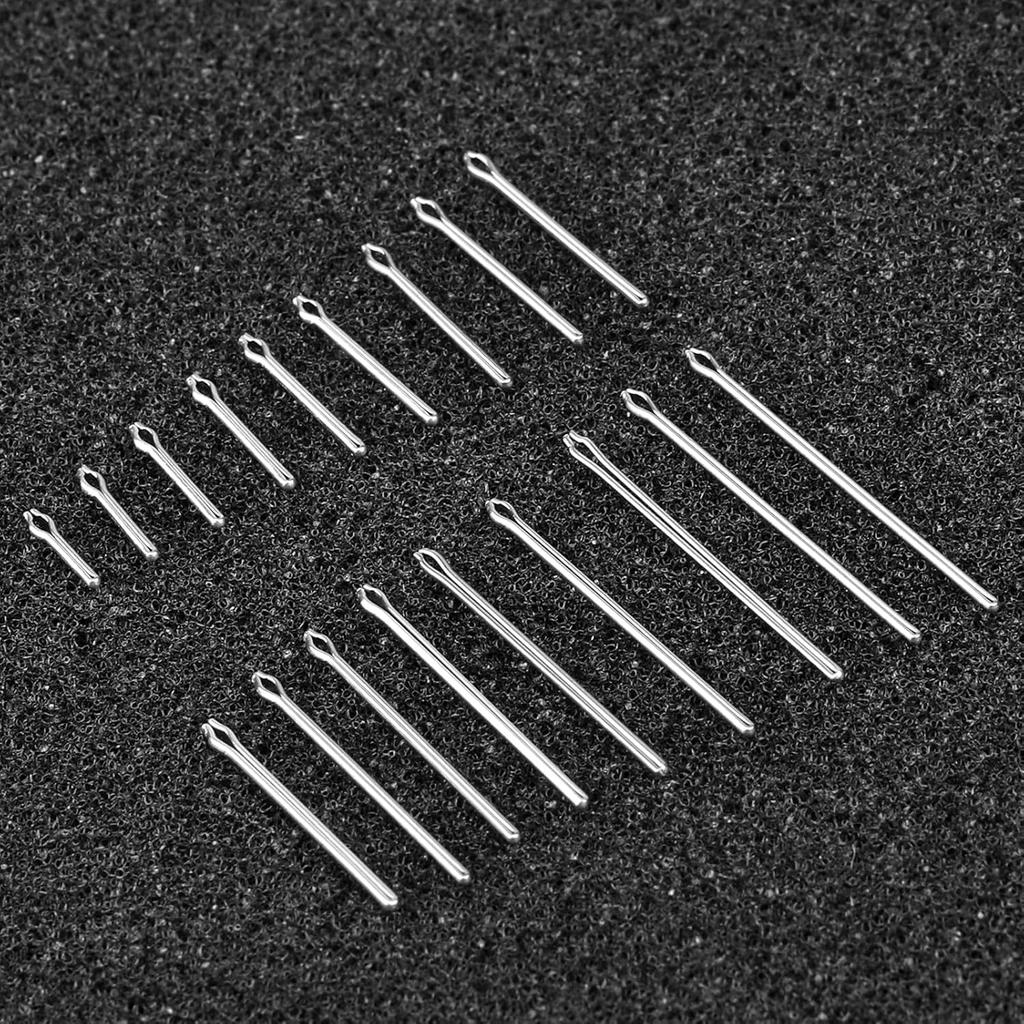 TICFROG Set of 18mm Watch Strap Adjustment Stainless Steel Watch Band Link Cotter 18mm Watch Strap Bar Split Pins for Watch Band Repair 30-Piece Pins,