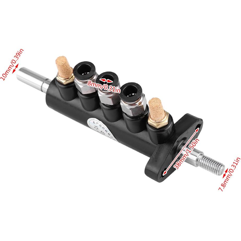 Acouto Air Control Valve Foot Throttle Pedal Valve for Tire Changer Machine Supplies Tool Type A(1)