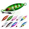 Lure iron plate bait5PCS 10-60GLuminous slow-sinking heavy weight hard bait for long-distance casting, essential for freshwater