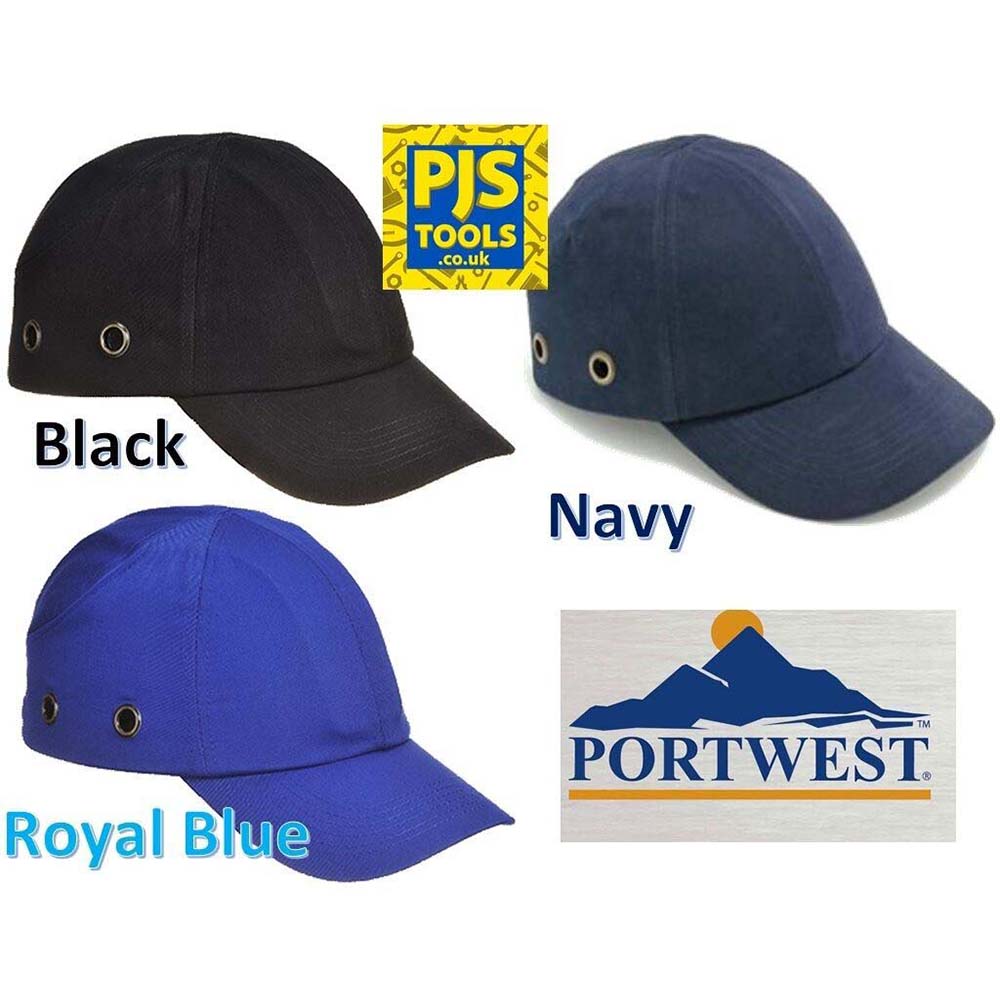 Portwest Safety Bump Baseball Cap (Pack of 2)