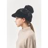 Jindo Leather Mink Fur Cap Hat Jft906