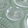 Transparent Fruit Plate for Snacks And Candies Clear Plastic Fruit Tray for Home And Kitchen