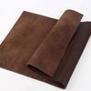 3mm Coffee Colored Thick Cowhide Leather, Deep Brown Top Layer Genuine Leather Fabric, Car Sofa Seat Cushion, Yoga Mat, Cooling
