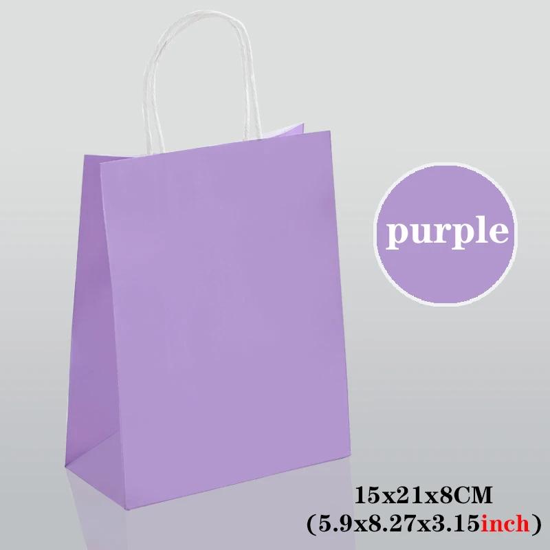 10/30/50 Colorful Gift Bags With Handles For Jewelry Shopping, Christmas Valentine's Day Wedding Gifts For Holiday Parties