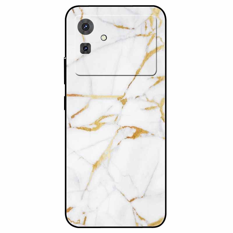 For Cubot Note 21 Case Flower Marble Silicon TPU Soft Phone Bag Cover for CUBOT Note 21 2023 COOL Printing Fundas for Note21