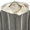 Levi's Long Sleeve Zip Hoodie S Gray Men's Used