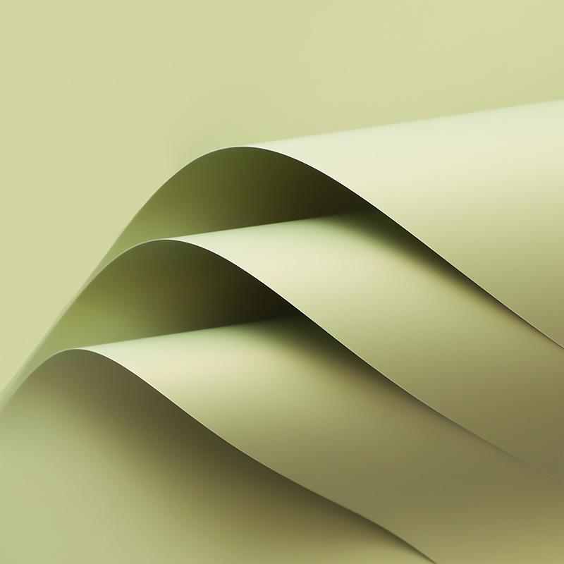 Koreanischer Stil Dopamin-Farbe Wasserdichtes Geschenkpapier für frische Blumen