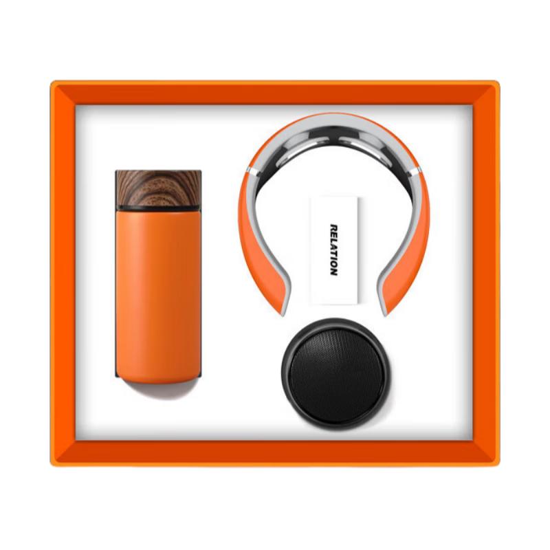 Premium Gift Box with Insulated Cup, Massager & Speaker