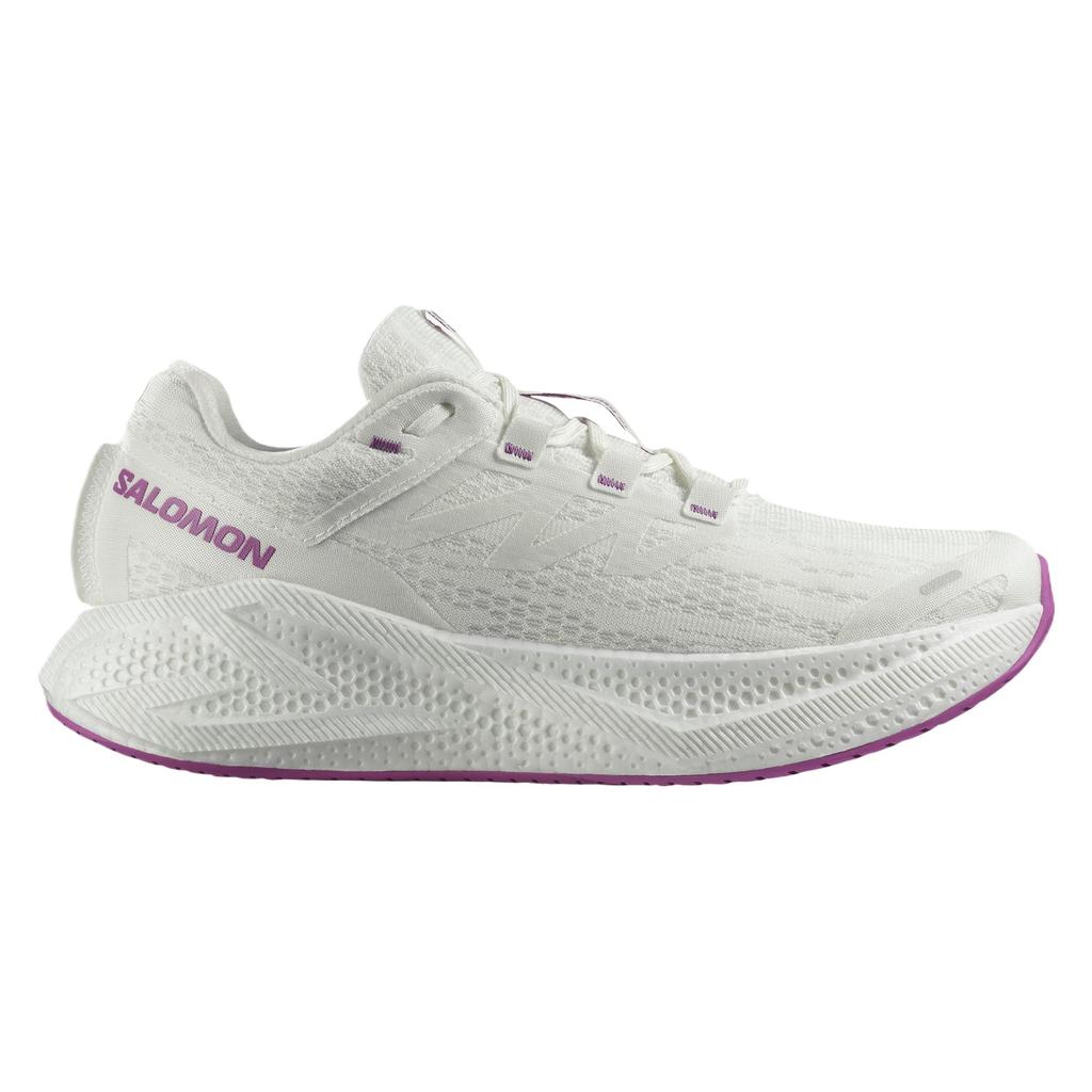 SALOMON Aero Glide 3 Comfortable Versatile Breathable Low-Top Running Shoes Men Running Shoes White Purple 477565