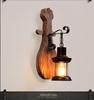 Vintage Industrial Wood Wall Lamp for Bar, Cafe, or Bedroom