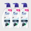 Shampoo Carvão Head & Shoulders 800ml 3 Peças