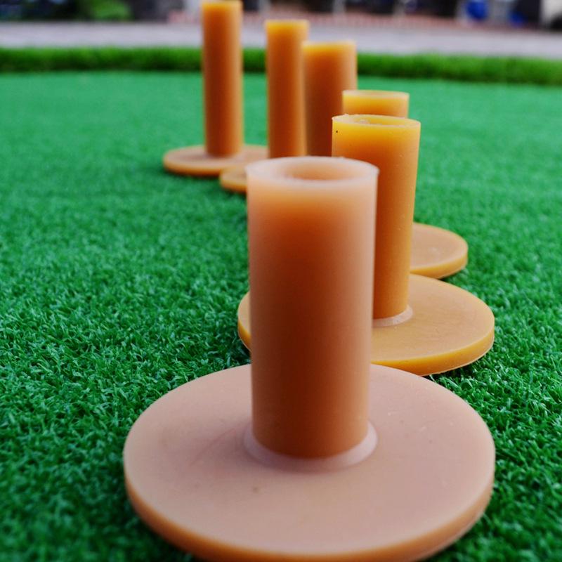 Golf Ball Tee & Hitting Mat with Ball Holder