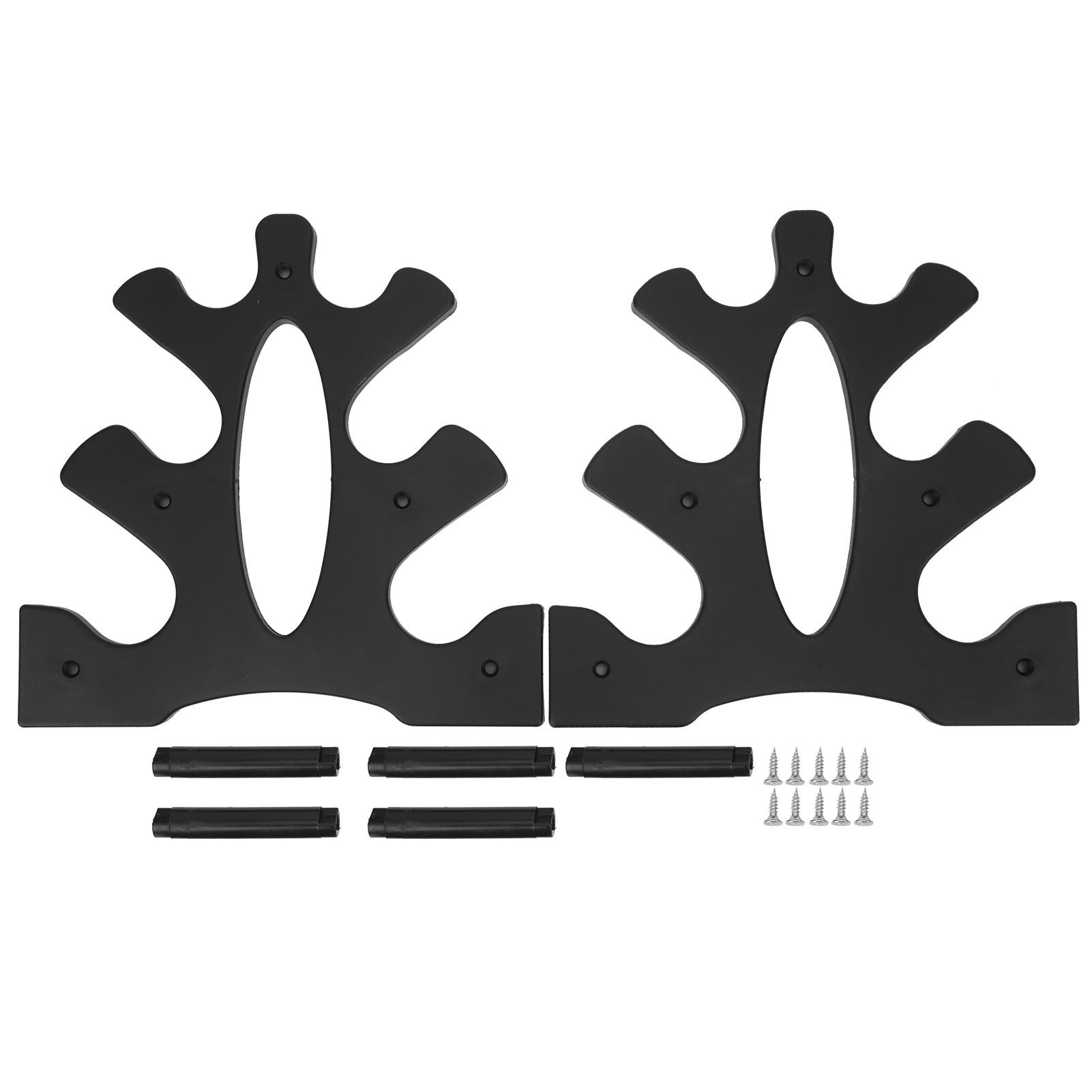 

Home Workout Dumbbell Rack Tree Shape Weights Rack 3 Tier Holder Organizer Bracket