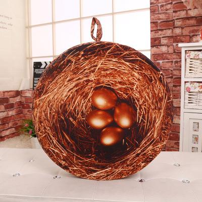 

Thicken Fruit Design Round Soft Plush Cushion Tatami Office Chair Cushion Kindergarten Cartoon Cute Seat Pad 32x32x5CM