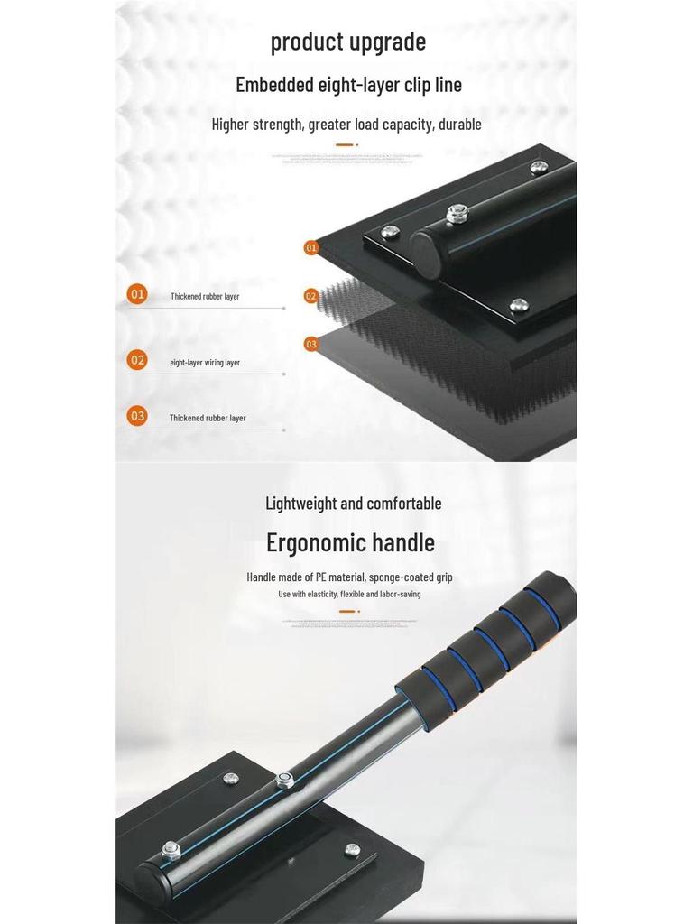 Tiler's Paddle Hammer: Rubber Mallet for Floor Tile Installation