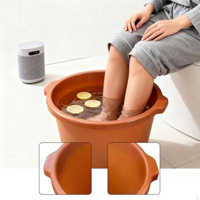 Fußbadewanne Eimer Einweicher, Tragbare Wasch-Einweichwanne für Hotel Haushalt Haus