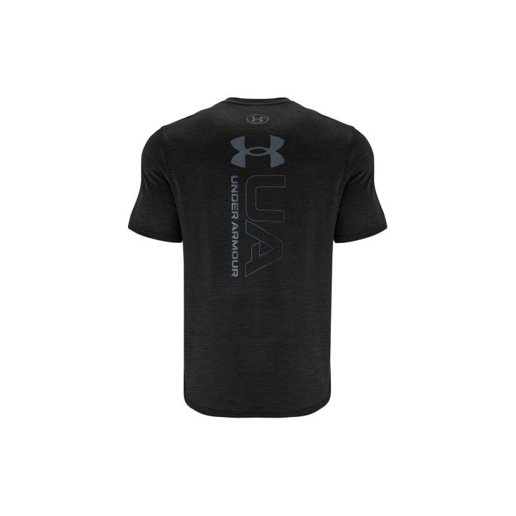 

Under Armour Vent Graphic Logo Crew Neck T-Shirt Men Black 1365217-001 L