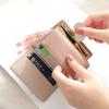 Pureti Small Fresh Korean Style Multi-Functional Cute Short Wallet for Women and Students