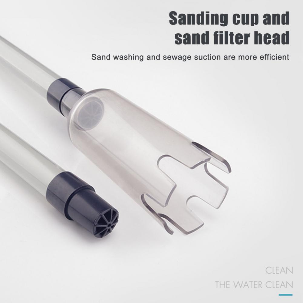 Gravel Cleaner for Fish Tank Electric Aquarium Tool Aquarium Gravel Cleaner Electric Multifunction Fish Tank Vacuum for Water