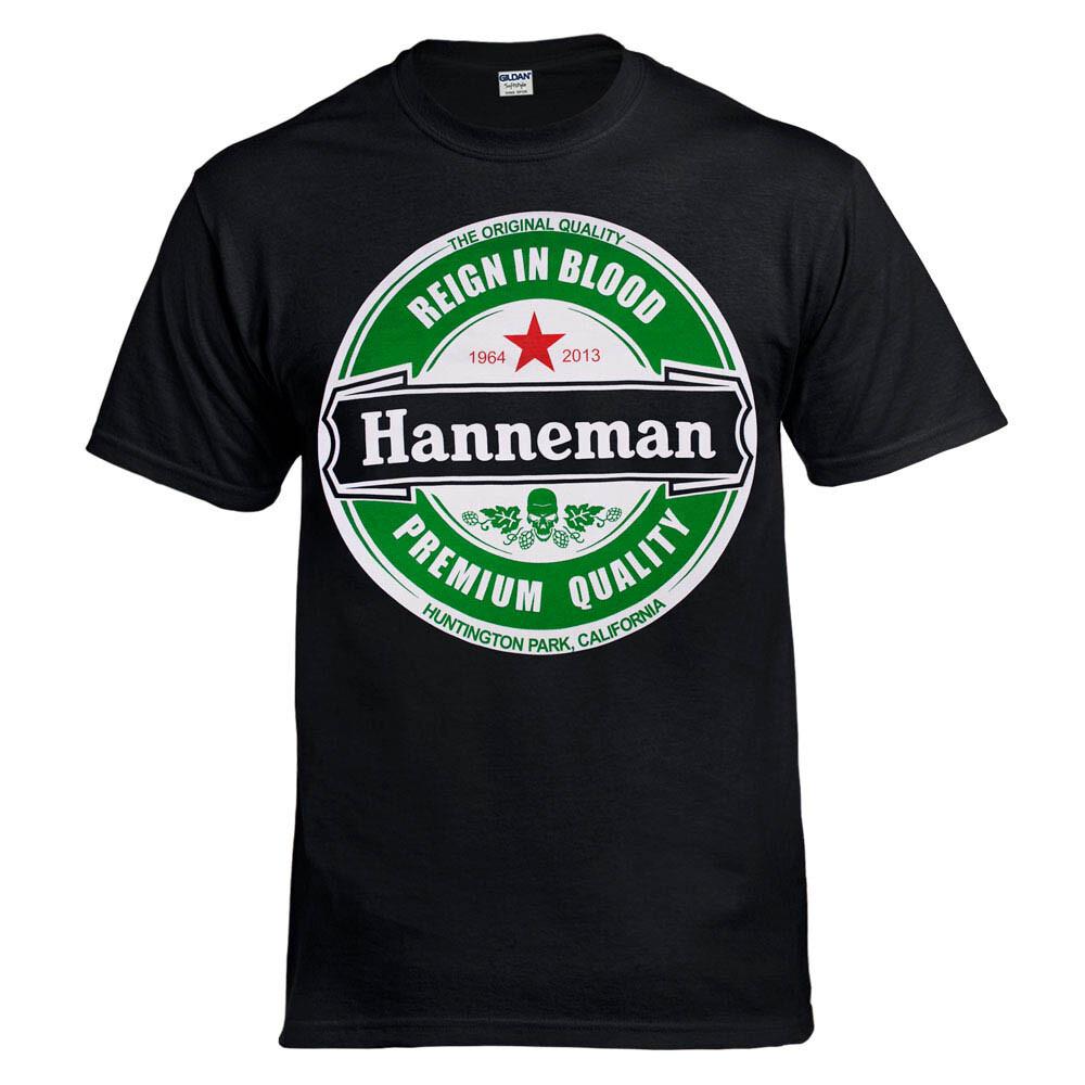 Hanneman Reign in Blood Jeff Hanneman Slayer Black T-Shirt M