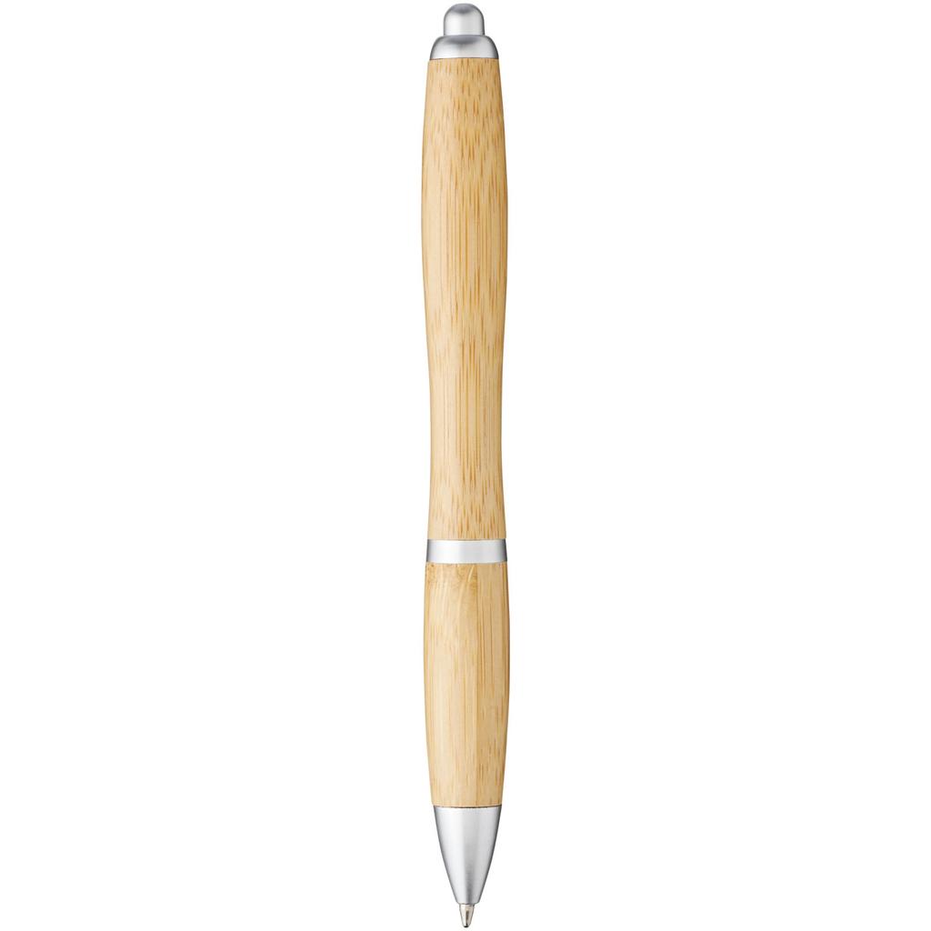 Bamboo pen "Nash" (blue ink) Natural