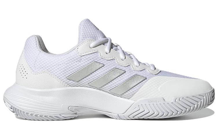 Adidas Wmns GameCourt 2.0 'White Silver Metallic' Women's HQ8476