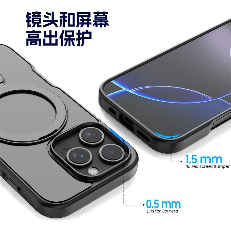 Applicable to Apple 11 rotating bracket magnetic mobile phone case iphone11promax fulcrum protective case 11 case