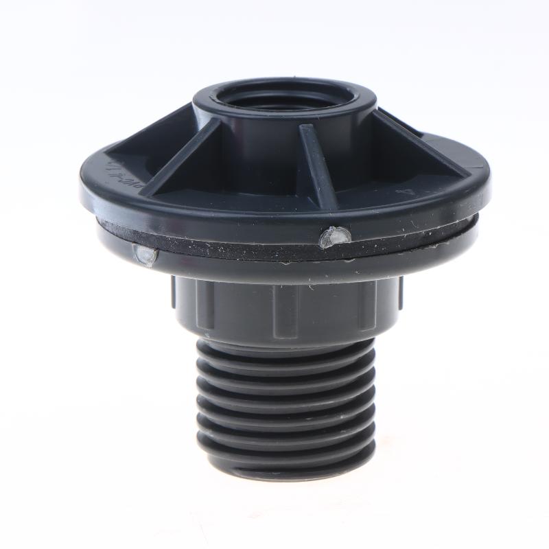 Pvc Water Tank Straight Valve Nipple Quick Stop Connector Rubber Coated Adapter Matching Pink Tape Plumbing