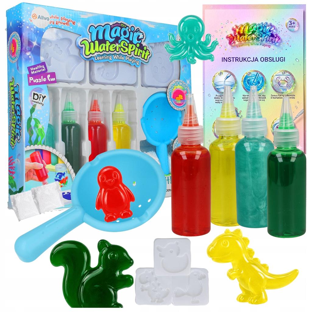 [PACZA] Creative set for children Magic Water Gel + Molds Z3422N