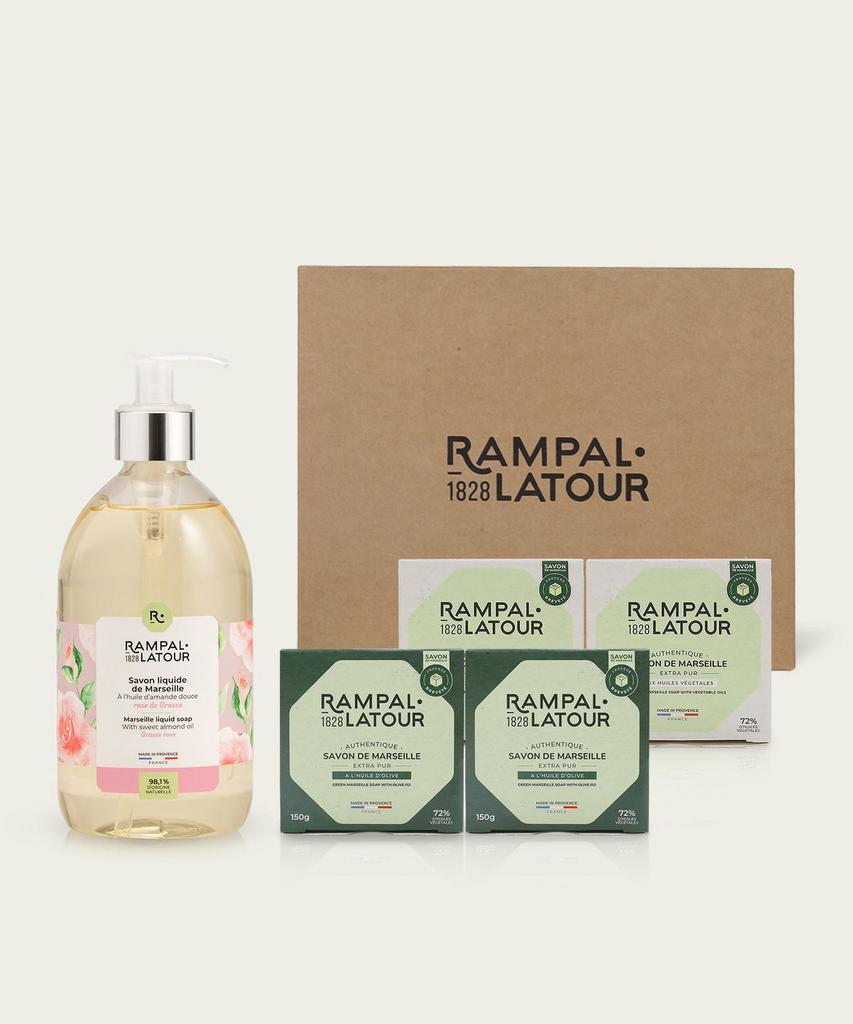 Sabon Liquid & Marseille 5-Piece Gift Set (Rose)