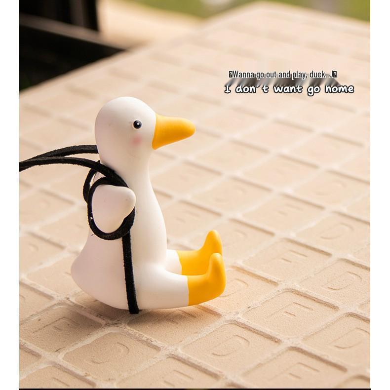 Cross-border Swing Duck Rearview Mirror Pendant - Car Decoration