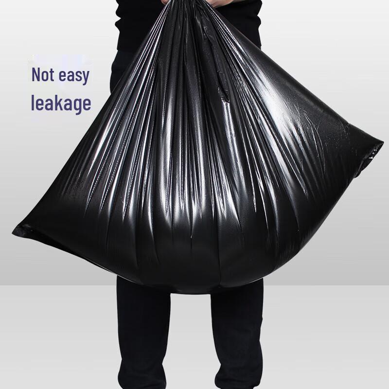 Hechi Extra Large Heavy Duty Black Trash Bags
