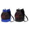 Basketball Rucksack Halbes Netz Kordelzugöffnung Aufbewahrung Ball Tragbar Verstellbare Träger Rucksack