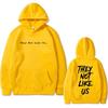 Rappndrick Lamar They Not Like Us Double Sided Print Hoodies Fashion Letter Printed Graphic Sweatshirts Casual Harajuku
